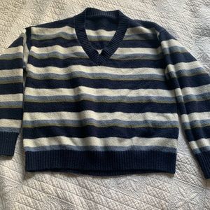 stripped sweater medium shein